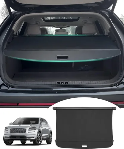Miniatura 55 de Powerty Cubierta de Carga para Accesorios Kia Sportage 2023-2025 2026, Textura de Lona Cubierta Retráctil para Maletero Trasero de Carga de Equipaje
