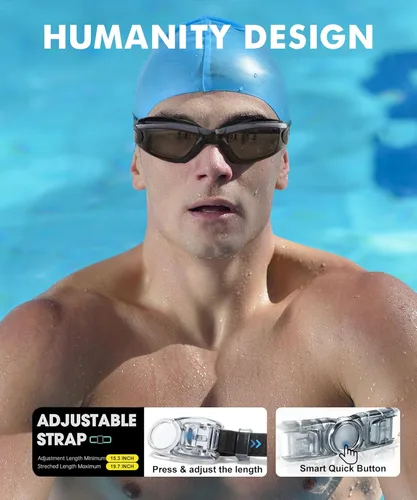 Miniatura 3 de NSSIW Swim Goggles,Anti-Fog Swimming Goggles, 3 Pack Goggles Swimming Adult Men Women Youth