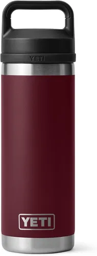 Miniatura 39 de YETI Rambler Botella de 18 oz, aislada al vacío, de acero inoxidable con tapa Chug, negro