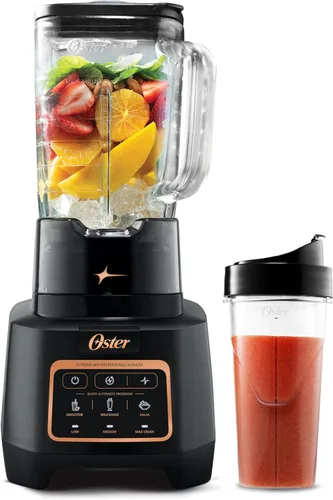 Miniatura 7 de Oster Extreme Mix Licuadora, Licuadora de Encimera de Alta Velocidad de 1500 Vatios con Jarra de 64oz y Programas Automáticos, Perfecta