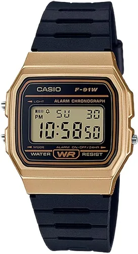 Miniatura 8 de Casio F91W Series Digital Watch Water Resistant LED Light 1/100 SEC Stopwatch Regular Time Keeping (HR, Min, SEC, PM, Date, Day) Daily