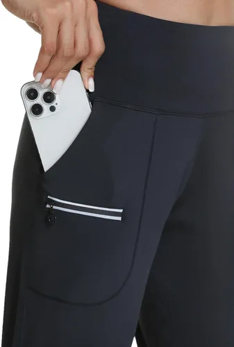 Miniatura 92 de Kcutteyg - Pantalones deportivos con bolsillos para mujer, diseño suave, ligero y de secado rápido, para entrenamiento, gimnasia, yoga y correr