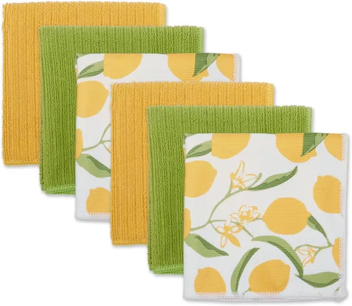 Miniatura 17 de DII - Juego de paños de cocina multiusos de microfibra, colección de limpieza, floral de aguacate