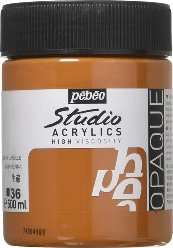 Miniatura 33 de Pebeo Acrílicos de Alta Viscosidad para Estudio Fino, Juego de 30 x 20 ml, Modelo: 833431 Conjunto de 30 X 20 Ml