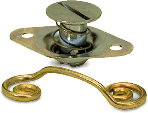 Moroso 71450 FIJADOR RÁPIDO, AUTOEJECTADO, 5/16 IN X .450 IN, ACERO, PLATA