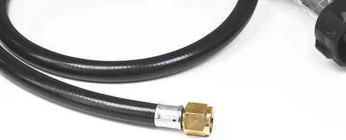 Miniatura 4 de DOZYANT Regulador de propano ajustable de alta presión de 5 pies 0-20 PSI con manguera para cilindro de tanque de propano QCC1/tipo 1, se adapta a