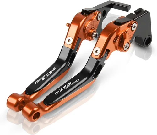 DOUKI Para BMW G650GS Sertao G650 GS 2010-2015 - Palancas de embrague de freno extensibles plegables ajustables con logotipo CNC accesorios palanca