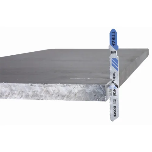 Miniatura 3 de Bosch T118G 5 piezas 3-5/8 pulgadas 36 TPI Basic para hojas de sierra caladora de metal con vástago en T