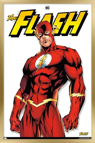Miniatura 12 de DC Comics The Flash Feature Series - Póster de pared, 34 pulgadas de largo x 22.4 pulgadas de ancho, versión premium sin marco
