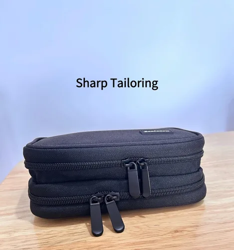 Miniatura 5 de Travel Tech - Bolsa de transporte portátil para artículos electrónicos, estuche de viaje, organizador de tecnología portátil, bolsa