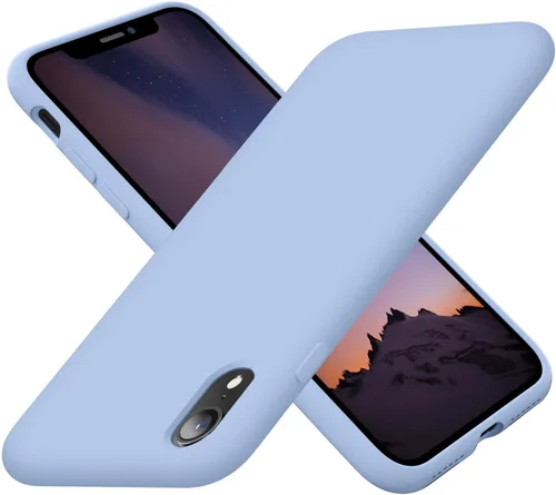 Miniatura 13 de Cordking - Carcasas para iPhone XR, de silicona muy delgada, a prueba de golpes, con forro de microfibra suave a prueba de rayones, de 6.1 pulgadas
