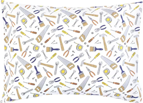 Miniatura 51 de Hudson Baby Funda de almohada unisex de algodón para bebés y niños pequeños, animales del bosque, talla única Forest Animals