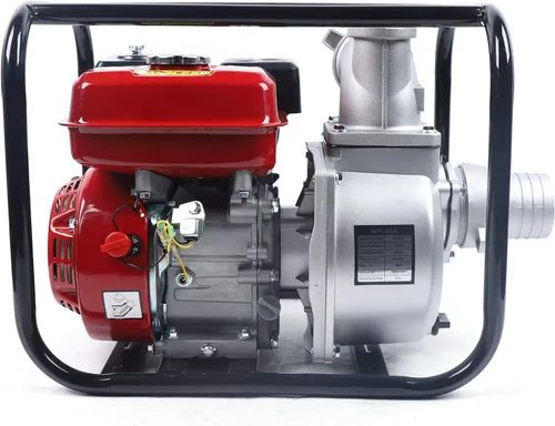 Bomba de agua de gas, bomba de agua de gas semi-basura comercial de 3 pulgadas, 7.5 HP, entrada y salida de 3000 W, 60 M³/H, bomba de riego de