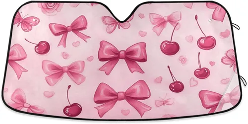Miniatura 10 de Parasoles para parabrisas de vehículo, diseño de ojos de mujer, guiño y pestañas sexys, bloquean rayos ultravioleta y mantienen tu vehículo fresco