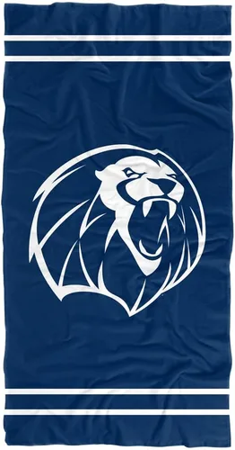 Miniatura 122 de LOGOVISION Manta Abilene Christian University, 30 x 60 pulgadas, logotipo primario CottonFront/PolyBackBeachTowel