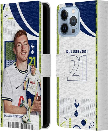 Miniatura 10 de Head Case Designs Officially Licensed Tottenham Hotspur F.C. Cristian Romero 2022/23 First Team Leather Wallet Case Compatible with Apple iPhone 11