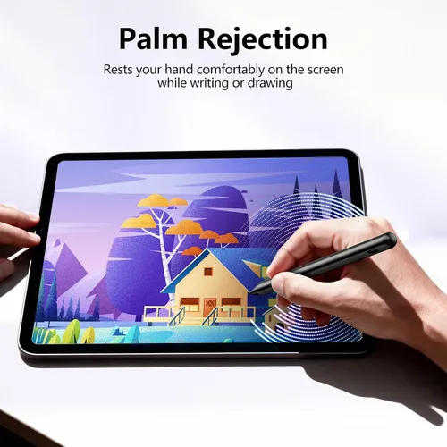 Miniatura 6 de Stylus Pen Carga Rápida 2X Lápiz Activo Compatible con Apple iPad Pro 11"/12.9"/M4 2018-2025, iPad Air 3/4/5/M2/M3, iPad 6-11, iPad mini 5/6