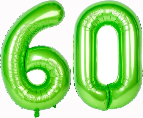Miniatura 80 de Globo gigante de helio de 40 pulgadas, número 0 rojo, de poliéster, película de aluminio, 0-9, para niña y niño, autoinflable, dígito cero