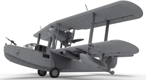 Miniatura 8 de Airfix Kit de avión modelo de regalo - A09183 Supermarine Walrus Mk.I, kits de modelo de avión de plástico para adultos y niños de 14 años, nivel
