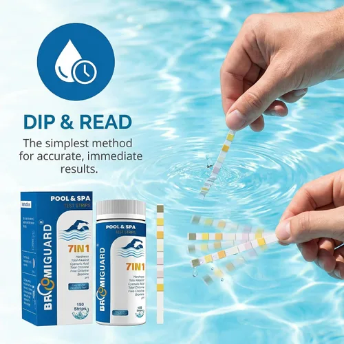 Miniatura 4 de BROMIGUARD Tira de prueba de piscina de 7 vías