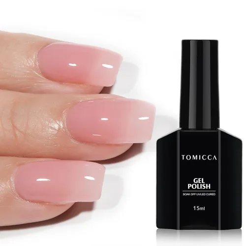 Miniatura 34 de TOMICCA Capa superior de gel mate, 0.5 onzas líquidas, acabado mate para esmalte de uñas de gel, remojar LED UV para curar de larga duración