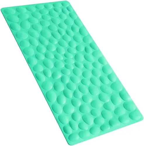 Miniatura 14 de OTHWAY Alfombra de Bañera Antideslizante, Alfombra de Baño de Goma para Niños y Bebés, 16x31.5 pulgadas Alfombras de Baño Grandes para Bañera
