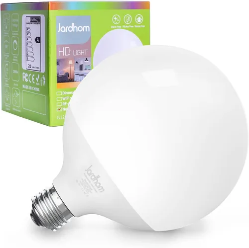 Miniatura 10 de Bombilla LED, bombillas globo G120, bombillas de 15 W, bombilla regulable de luz diurna de 5000 K, lámpara grande con base E26, 1100 lúmenes