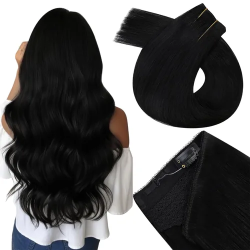 Miniatura 67 de Easyouth Extensión de cola de caballo de cabello humano marrón ombré, extensión de colas de caballo, extensiones de cola de caballo de color marrón