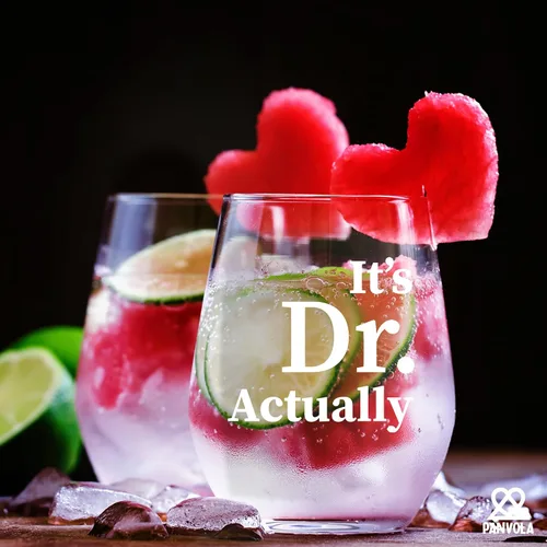 Miniatura 2 de Panvola Vaso de vino con texto en inglés "It's Dr Actually Doctor Gifts - Vaso de vino sin tallo, para estudiante de doctorado, hijo, hija, de mamá