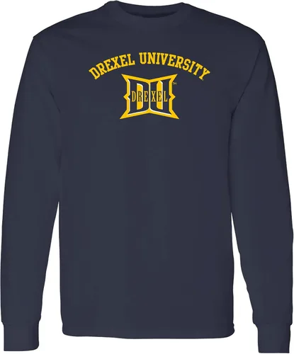 Miniatura 134 de NCAA oficial de College – University Team Color Arco Logo Manga Larga