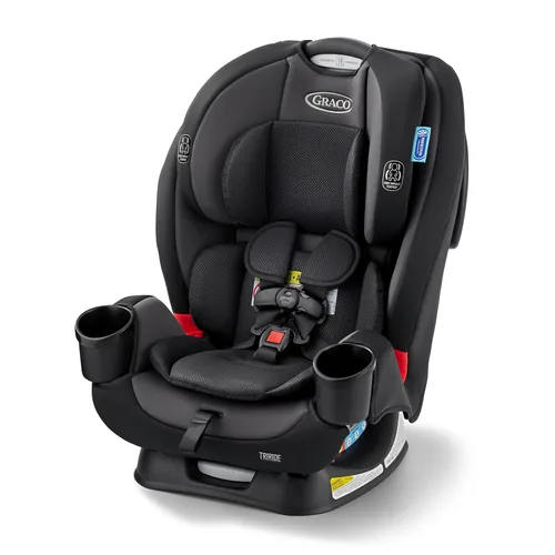 Miniatura 9 de Graco TriRide - Asiento convertible 3 en 1 para automóvil, elevador de respaldo alto, modos de orientación delantera y trasera, adecuado desde