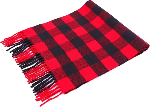 Miniatura 33 de Bufanda de invierno Achillea suave y cálida, de tartán, a cuadros, de cachemira, unisex