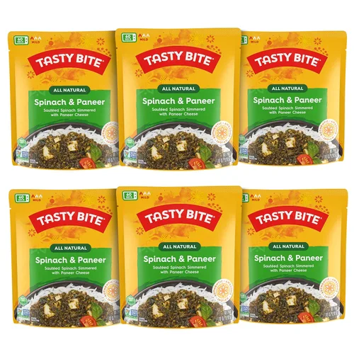 Miniatura 13 de Tasty Bite - Lentejas Madras de 3 frijoles, orgánico, 10 onzas, 6 unidades (paquete de 6)