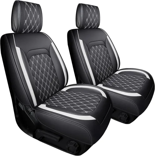 Miniatura 13 de Aierxuan Jeep Wrangler JK JL - Fundas para el asiento delantero, de ajuste personalizado, 2/4 puertas, para camionetas 2007-2026 Unlimited X Rubicon