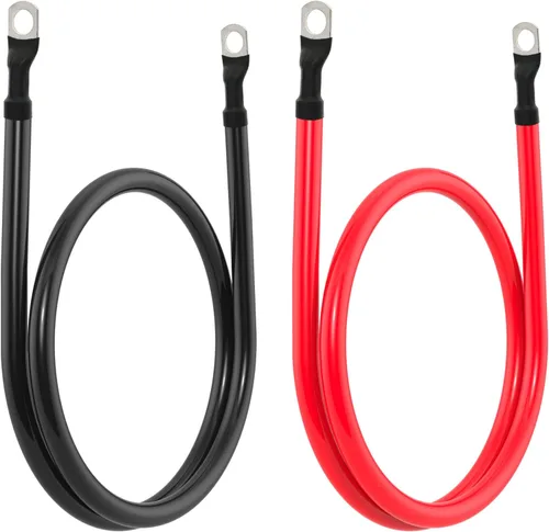 Miniatura 11 de Cable de batería 1/0 AWG 1/0AWG Calibre Cables de inversor de batería para automotriz, solar, marino, barco, RV, automóvil, motocicleta