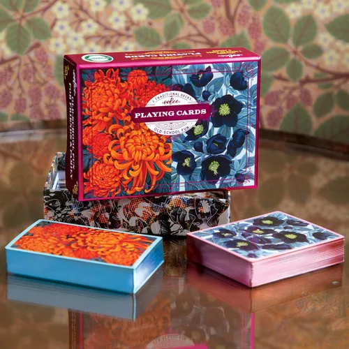 Miniatura 5 de eeBoo Piece & Love: Autumn Abundance - Naipes para adultos, juego de 2 mazos, mazos tradicionales con Beaufiul Artowrk y bordes dorados, tintas a