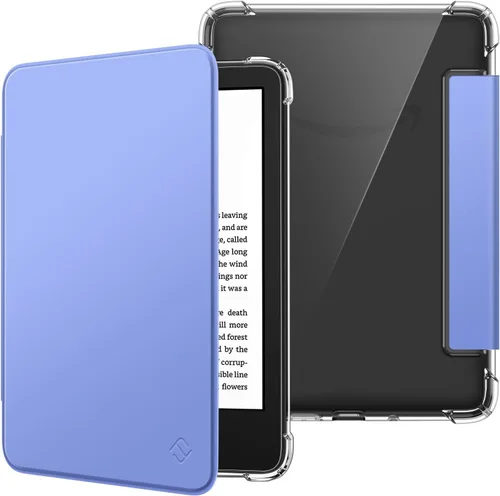 Miniatura 13 de Fintie Funda delgada para Kindle de 6 pulgadas (11ª generación - versión 2024/2022), ultra transparente, suave, flexible, transparente, cubierta