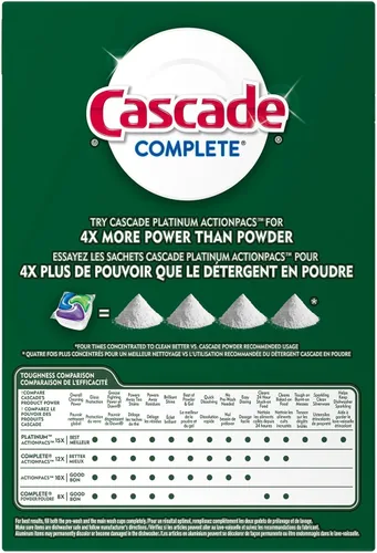 Miniatura 2 de Detergente en polvo para lavaplatos Cascade Complete Dawn de aroma fresco, 45 onzas