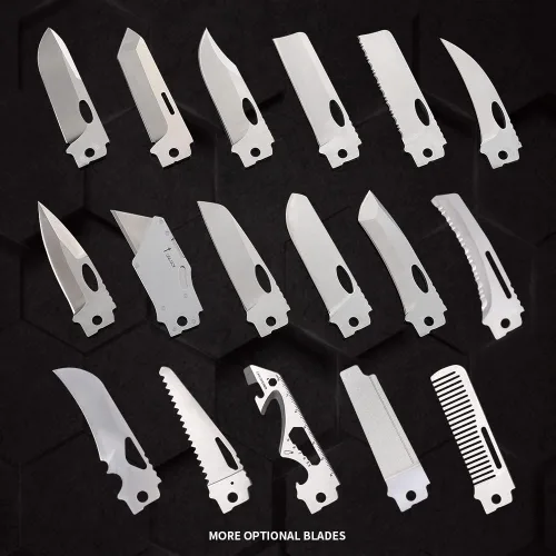 Miniatura 6 de Roxon BA121316 Cuchillas de cuchillo reemplazables para S802 Phantom, S502U Phantasy y S501U KS Scissor