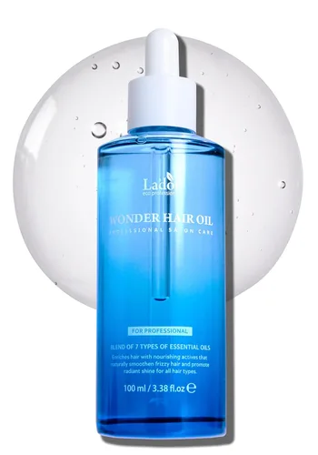 LA'DOR LADOR Wonder - Aceite para el cabello, antiencrespamiento, sin enjuague, ligero y sin enjuague, aceite de aguacate y argán de escualano, para