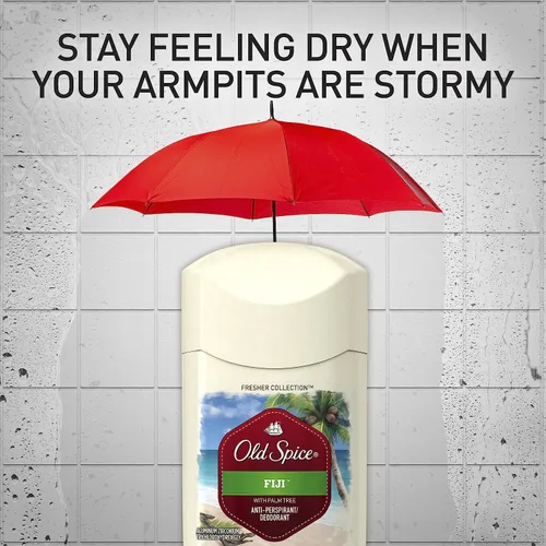 Miniatura 4 de Old Spice Desodorante, Antitranspirante, Aroma Fiji Colección Fresher Para Hombre 3.4 Oz Paquete de 2