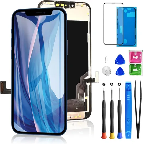 Miniatura 22 de para iPhone 8/SE 2020 2ª Generación Pantalla de Repuesto Blanca, Diykitpl Ensamblaje Completo Pantalla LCD Digitalizadora Táctil 3D para SE 2020