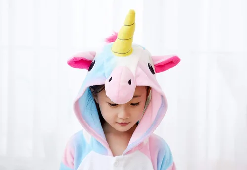 Miniatura 14 de Pijama unisex de unicornio para niños, disfraz de Halloween, regalo de cumpleaños
