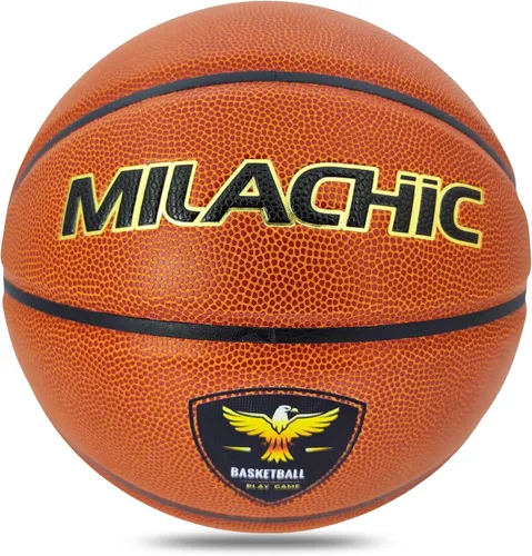 Miniatura 2 de Balones de baloncesto personalizados para interiores y exteriores, regalo de baloncesto de cuero compuesto con nombre, texto, logotipo