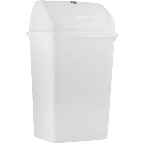Miniatura 17 de Superio Mini tacho de basura de escritorio con tapa superior giratoria, contenedor de basura portátil de plástico para encimera, escritorio