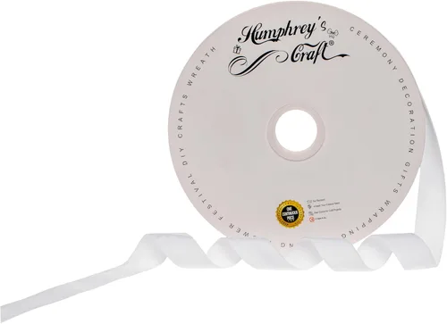 Miniatura 8 de Humphrey's Craft Carrete de Cintas de Terciopelo Aplastado Rosa de 1 Pulgada de Ancho - 25 Yardas, Perfecto para Costura, Envoltura de Regalos