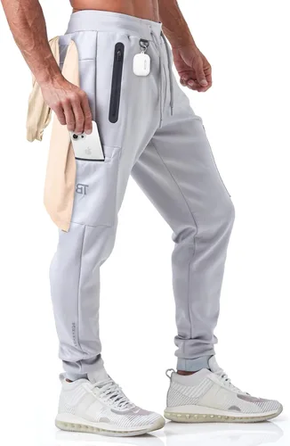 Born Tough Pantalones deportivos de entrenamiento para hombre, cónicos para culturismo, gimnasio, pantalones deportivos tipo cargo para correr