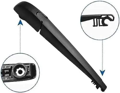 Miniatura 3 de Rear wiper blade and wiper arm for Prado J200 2008-2019 12" car rear wiper