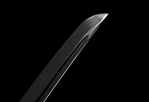 Miniatura 6 de Espada Katana samurái japonesa negra de 41 pulgadas, acero plegado de Damasco funcional