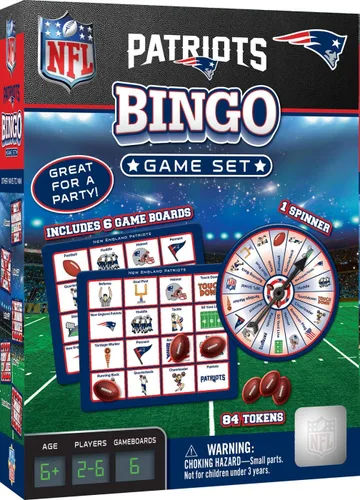 Miniatura 11 de MasterPieces - Juego de bingo de la NFL